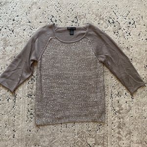Design 365 Quarter Sleeve Sweater, Size M